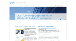 Desktop Screenshot of dcti.de
